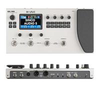 M-VAVE MK-300 - Pedale processore multi-effetti per chitarra, con oltre 320 effetti, 160 preset, Looper, pedale di espressione, drum machine, porta MIDI, caricatore IR, modellazione di rete neurale