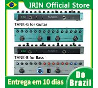 M-VAVE Pedale multieffetto Tank-G Tank-B Ricaricabile 36 preimpostazioni 9 slot preamplificatore 8 slot cabina IR 3 effetti modulazione/trardo/riverberobero Tank-B for Bass
