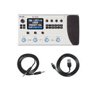M-VAVE Pedale per chitarra e basso multi-effetto con 360+ effetti IRS Delay, riverbero, modulazione, preamplificatore, modello AMP, memoria preimpostata 160, batteria LOOPER 128 integrata da 300