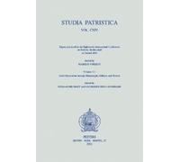 M. Vinzent Studia Patristica. Vol. CXIV - Papers presented at the Ei (Tascabile)