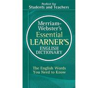 M-W Essential Learner's English Dictionary (Tascabile)
