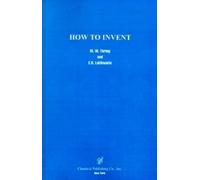 M.W. Thring E.R. Laithwaite How to Invent (Tascabile)