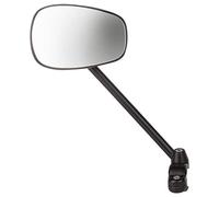 M-WAVE 3D E-Bikespiegel Spy Base für Lenkerende mit Stange, 10,5 X 7 Cm, mit Schelle 22,2Mm