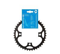 Ingranaggio e-bike 44T SAMOX, 44 denti, BCD 104mm, nero in acciaio