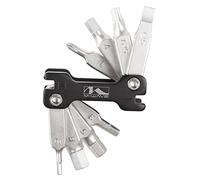 Mini Utensile Pieghevole M-Wave 12 Funzioni Nero Argento per Biciclette M-wave