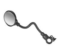 M-WAVE Spy Flex Tf, Specchietto per Bicicletta Unisex-Adulti, Nero, Ø 70 mm