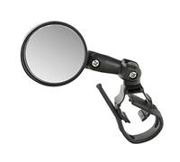 Specchio da Bicicletta Spy Mini 46mm Regolabile Nero M-Wave, Montaggio a Manubrio Senza Attrezzi