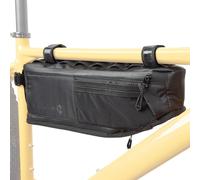 M-Wave Borsa da bicicletta, impermeabile, riflettente, ROUGH RIDE TRIANGLE BLACK SERIES
