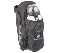 Borsa da Sella Impermeabile Amsterdam Bottle M-Wave Nera con Stampa Riflettente