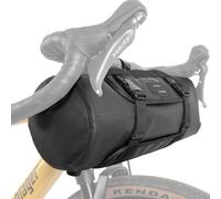 M-Wave Borsa per manubrio bicicletta, impermeabile, riflettente, ROUGH RIDE FRONT BLACK SERIES