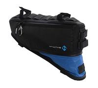 M-Wave - Rough Ride Triangle - Borsa da ciclismo 42 x 14-25 cm grigio