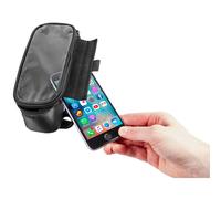 Borsa Telaio Smartphone M-Wave Rotterdam Top XL Nera Impermeabile con Fissaggio
