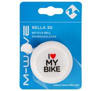 M-wave Campanello Da Bicicletta Bella 3d I Love My Bike