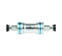 M-WAVE Cartbridge B.B.-Set Carousel BB BSA Sq, for 68 Mm BB Housing, L1: 107.5 Mm, L2 20.5 Mm, Compatible To Shimano Tool, C.P. Steel Axle/Silver Alloy Cups, Jis, Sealed Industrial Bearings, Box