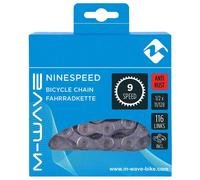 Catena M-Wave antiruggine 9V 116 maglie