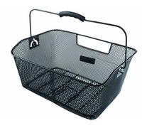 M-WAVE, Cestino bicicletta, Nero (schwarz), 40,5 x 30,5 x 18 cm