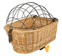Cestino in Vimini Naturale per Trasporto Animali Posteriore - Max 15 kg