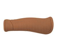 M-Wave Cloud Base 2 - Manopole per bicicletta comfort ed ergonomiche, buona tenuta, lunghezza 130 mm, colore: marrone Unisex adulto