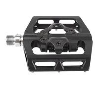 M-WAVE Combination Pedal Freedom Clipless, CNC Machined Alloy Body, Single Sided Binding (Compatible with Shimano SPD), Other Side W/Steel Pins, CR-Mo Axle, Sealed Bearing, Tied On Card