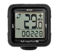 Bonin Cvc907 Ciclocomputer In Silicone M-Wave Senza Filo 14 Funzioni Nero