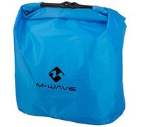 M-WAVE Drybag Amsterdam Dry, Impermeabile, Circa 41x41x16 cm, con Chiusura a Rullo, Adatta Anche Come Borsa Interna per Borse Laterali Unisex Adulto, Blu