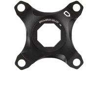 M-Wave E-Bike Spider 52mm BCD 104 con attacco Paracorona per Bosch/Brose Nero