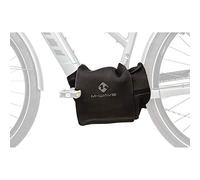M-WAVE E- Protect Center, Coperchio di Protezione Motore E-Bike Unisex Adulto, Nero, Extra Large
