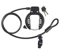 Serratura telaio M-Wave Ringloop con cavo 10x1500 mm nero con chiave