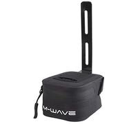 M-WAVE Groningen BC, Borsa per Tubo Inferiore Unisex Adulto, Nero, 110 x 75 x 65 mm