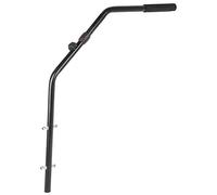 M-Wave HD, Testa Manuale per rimorchio Fold con Impugnatura in gommapiuma, Gancio montabile Unisex-Adulti, Nero