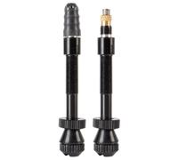 M-Wave - High Flow Tubeless Valve - Valvola per bicicletta 15-40 mm nero