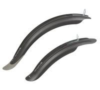 M-Wave Max F+r, Set parafango Bambino, Nero, 16-20-Inch