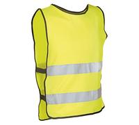 M Wave Messingschlager Gilet di Sicurezza, Unisex, 120916, Giallo, Piccola/Media