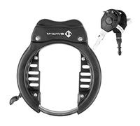 M-Wave Messingschlager Lucchetto da Telaio Ring, Unisex, Anello, Nero