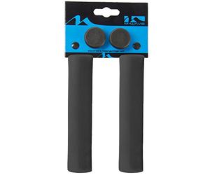 M Wave Messingschlager SLR Grip Trasparente e Resistente alla Temperatura, Unisex, 14110101, Nero, 130 mm