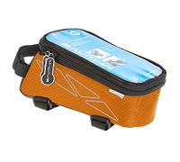 Borsa tubo superiore smartphone M-Wave Rotterdam arancione nero velcro