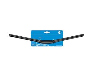 M-WAVE MTB Handlebar HB-M4.1, Alloy, Matt Black, Width: 780Mm, Bar Bore: 31.8Mm, Backsweep: 7°, Upsweep: 3°, Rise: 20 Mm, On Card Cat. 4 Up To 140Kg