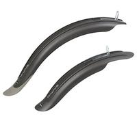 Set Parafanghi M-WAVE 12-18' VR+HR Plastica Nera