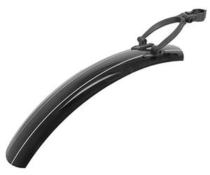 M-WAVE Mudguard, Mud Max Fat R, for Fat Tire Bike, Rear, Clip-On, Width: 115 Mm, On Card