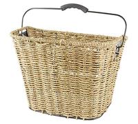 Cestino manubrio in seagrass M-Wave 35x25x26 cm con supporto clip