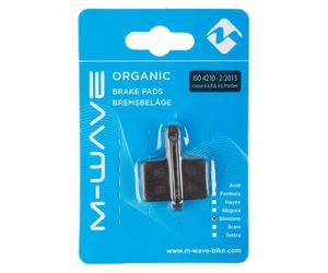 M-wave Pastiglie Freno A Disco Organiche Stp1 Promax/shimano/tekto Pad Black