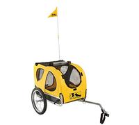 M-WAVE Pet, Sporting_Goods Unisex Adulto, Giallo-Giallo, 43.5X68X51.5