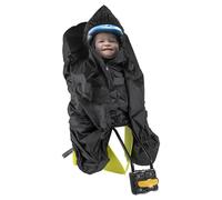 M-wave Poncho Impermeabile Black