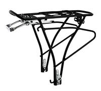 Portapacchi Traveller Basic Alluminio Nero per Bici 24-29 Pollici 27kg