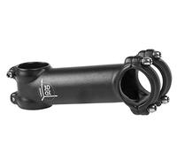 M-WAVE Qrir Cockpit, Ahead-Attacco Manubrio in Alluminio forgiato 3D Unisex, Nero Opaco anodizzato, 110 mm