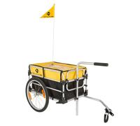 M-wave Rimorchio Per Bicicletta Stalwart Carry Fold 1 Black / Yellow