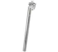 M-WAVE Seatpost, 27.2 X 350 Mm, Alloy, W/Quick Release, Silver, with Logo, On Card