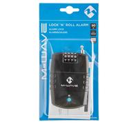 Lucchetto allarme M-Wave Lock'n'Roll 90dB cavo retrattile 1,6x730 mm nero