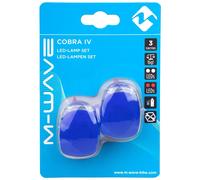 M-wave Set Di Luci Cobra Iv Dark Blue