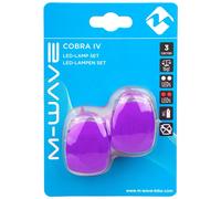 M-wave Set Di Luci Cobra Iv Purple